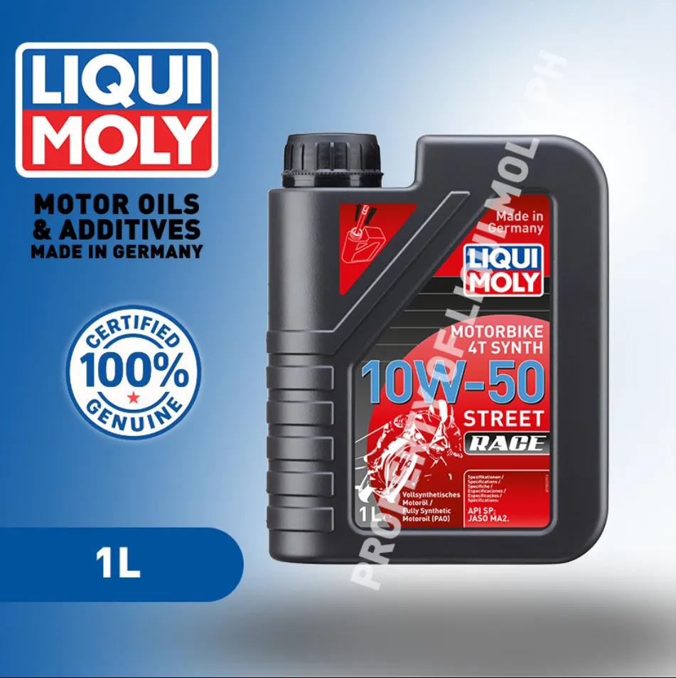 LIQUI MOLY Motorbike 4T Synth 10W-50 Street Race