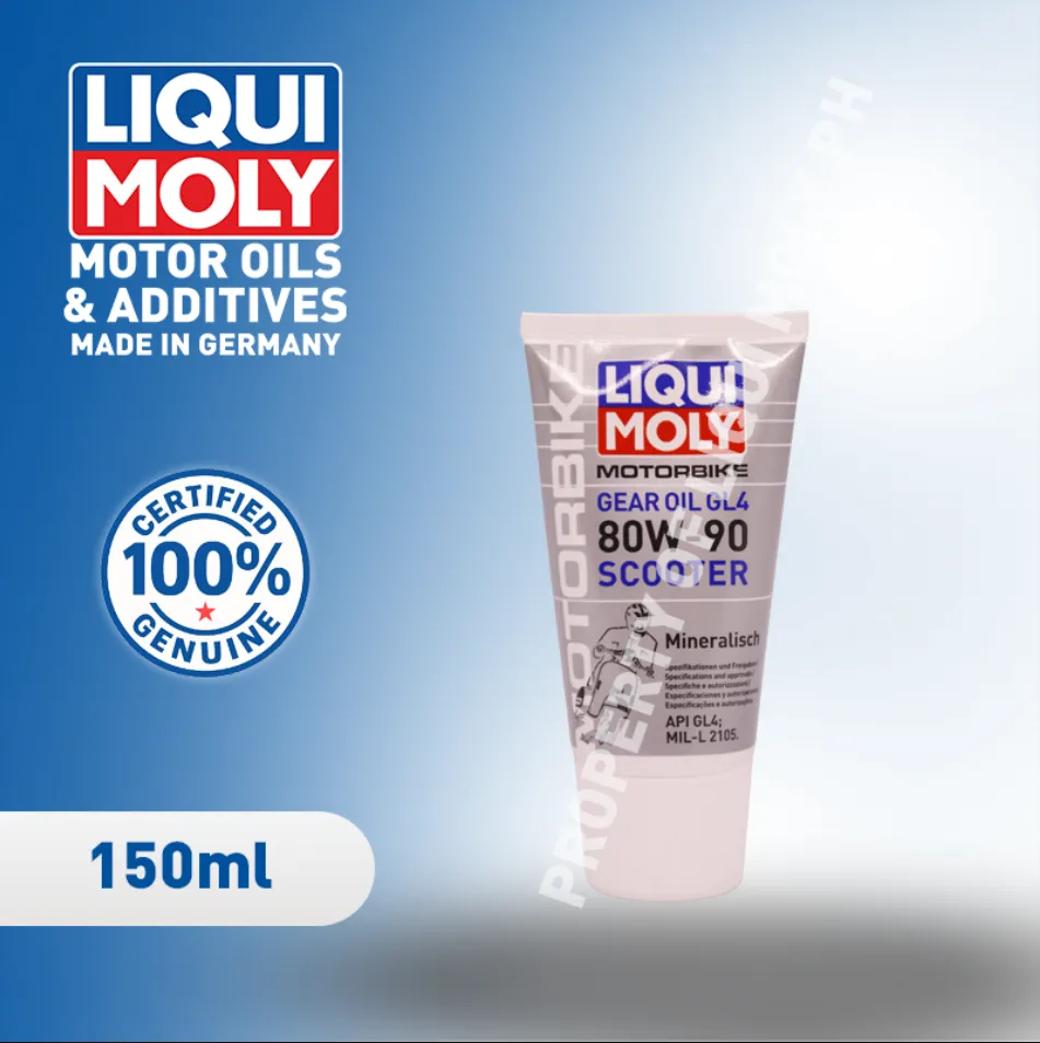[P000250] LIQUI MOLY Motorbike Gear Oil (GL4) 80W-90 Scooter